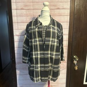 Plaid blazer/cami set